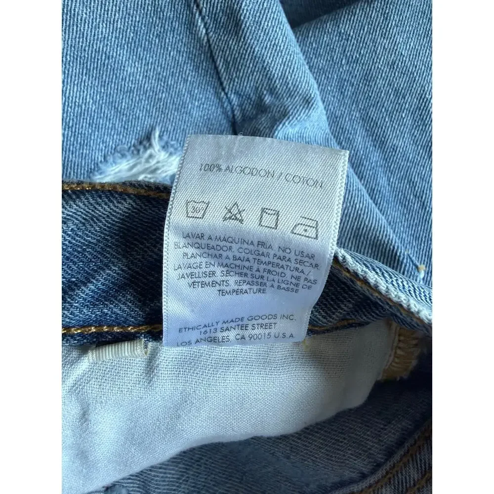 $268 Etica Altin Loose Crop Jean - 26